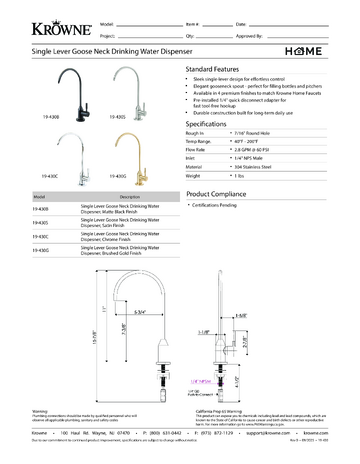Spec Sheet