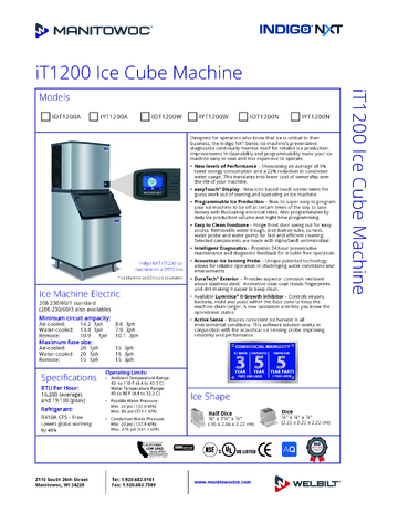Spec Sheet