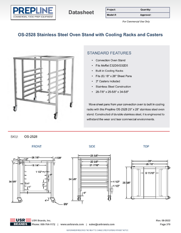 Spec Sheet
