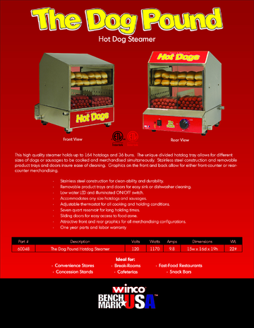 Spec Sheet