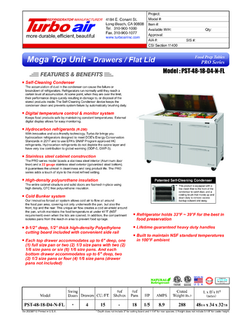 Spec Sheet
