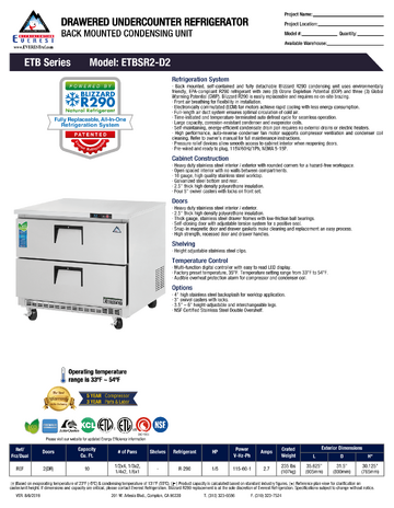 Spec Sheet