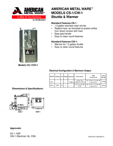 Spec Sheet