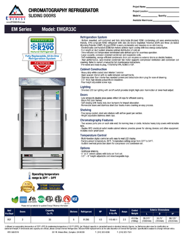Spec Sheet
