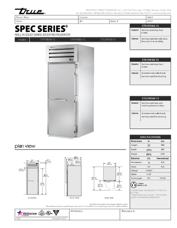 Spec Sheet