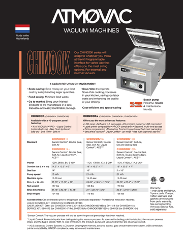 Spec Sheet