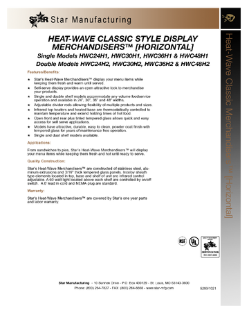 Spec Sheet