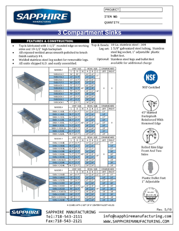 Spec Sheet
