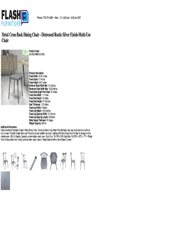 Spec Sheet
