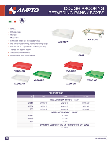 Spec Sheet