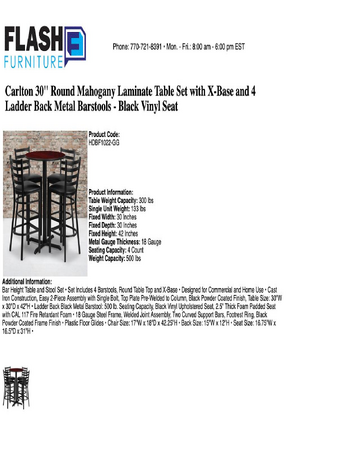 Spec Sheet