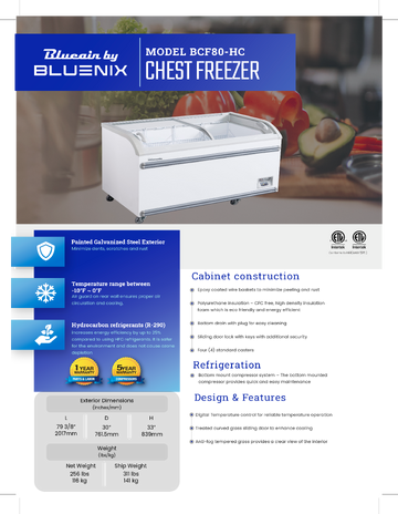 Spec Sheet