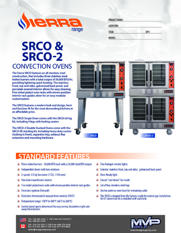 Spec Sheet