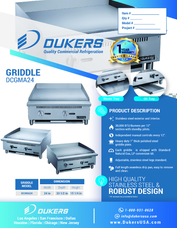 Spec Sheet
