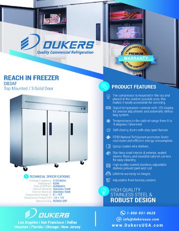 Spec Sheet