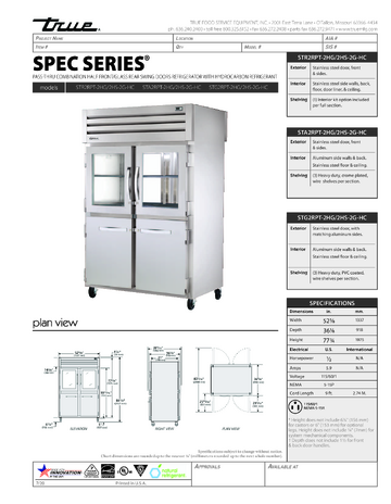 Spec Sheet