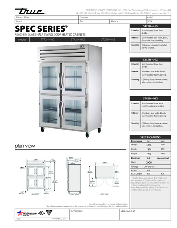 Spec Sheet