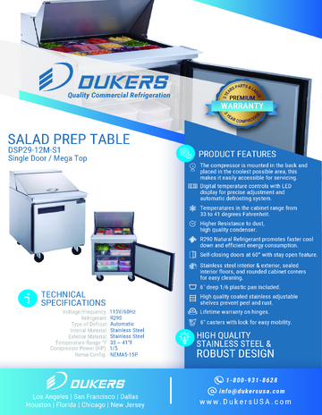 Spec Sheet