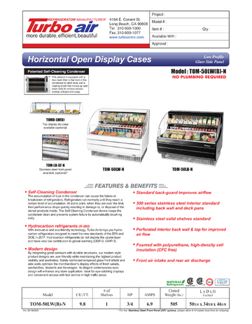 Spec Sheet