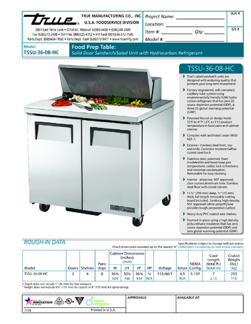 Spec Sheet