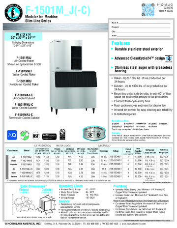 Spec Sheet