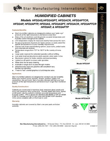 Spec Sheet