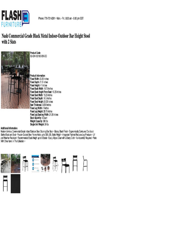 Spec Sheet