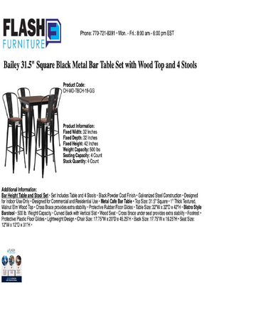 Spec Sheet