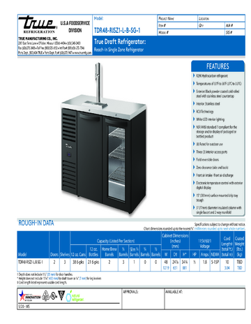 Spec Sheet