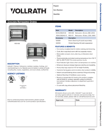 Spec Sheet