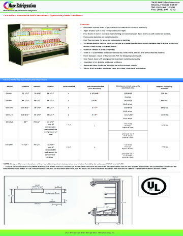 Spec Sheet