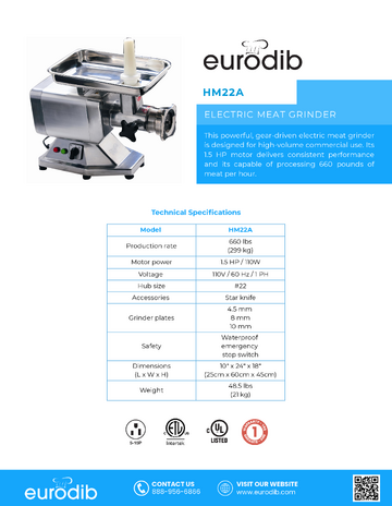 Spec Sheet