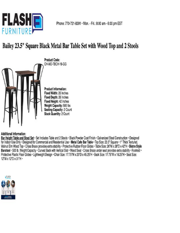 Spec Sheet