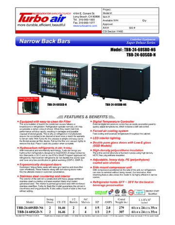 Spec Sheet