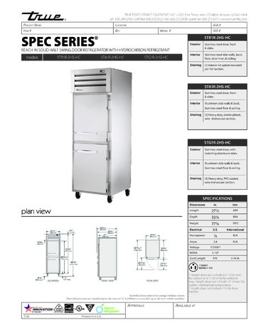 Spec Sheet