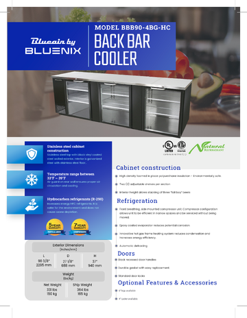 Spec Sheet