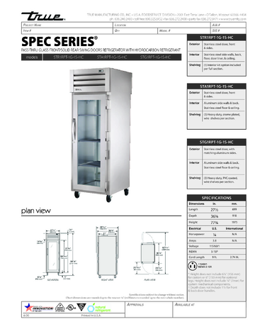 Spec Sheet