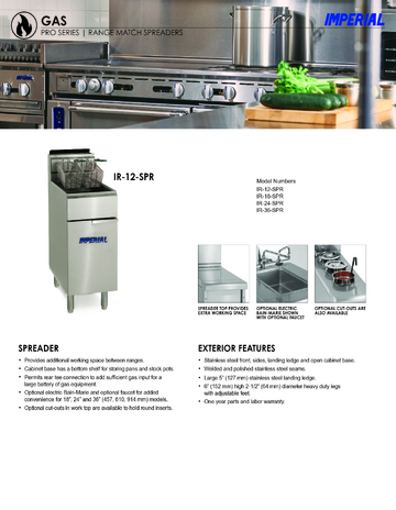 Spec Sheet