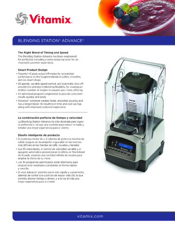 Spec Sheet