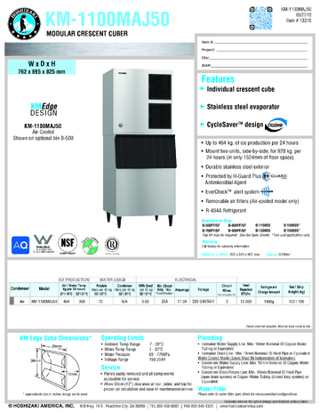 Spec Sheet