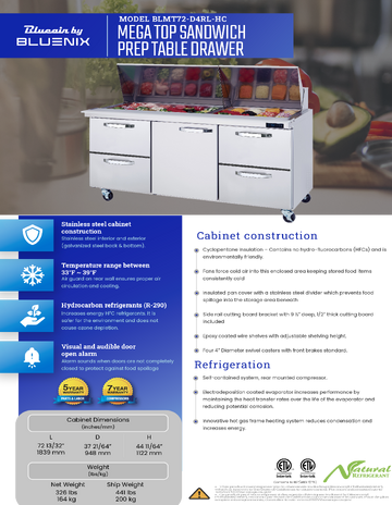 Spec Sheet