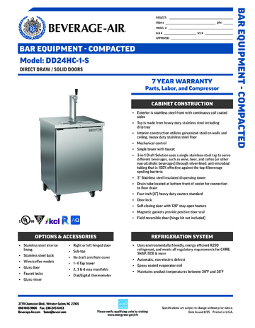 Spec Sheet