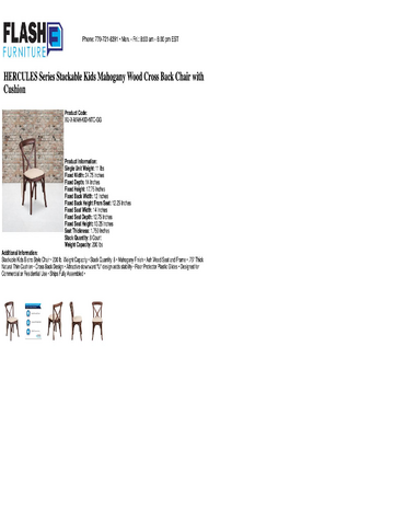 Spec Sheet
