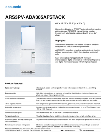 Spec Sheet