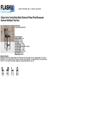 Spec Sheet