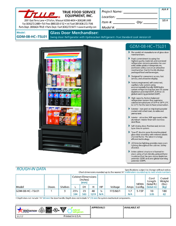 Spec Sheet