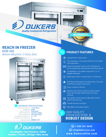 Spec Sheet