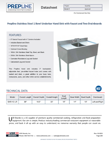 Spec Sheet