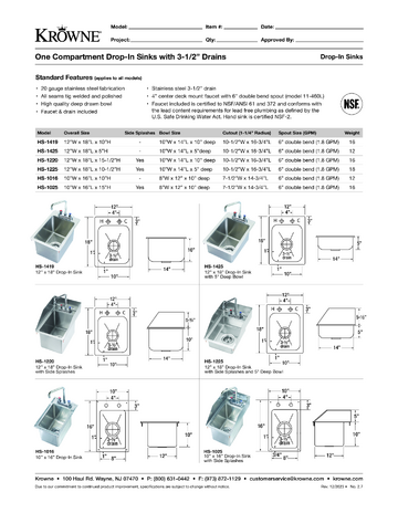 Spec Sheet
