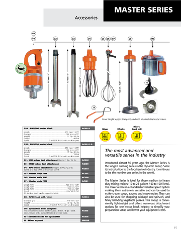 Spec Sheet